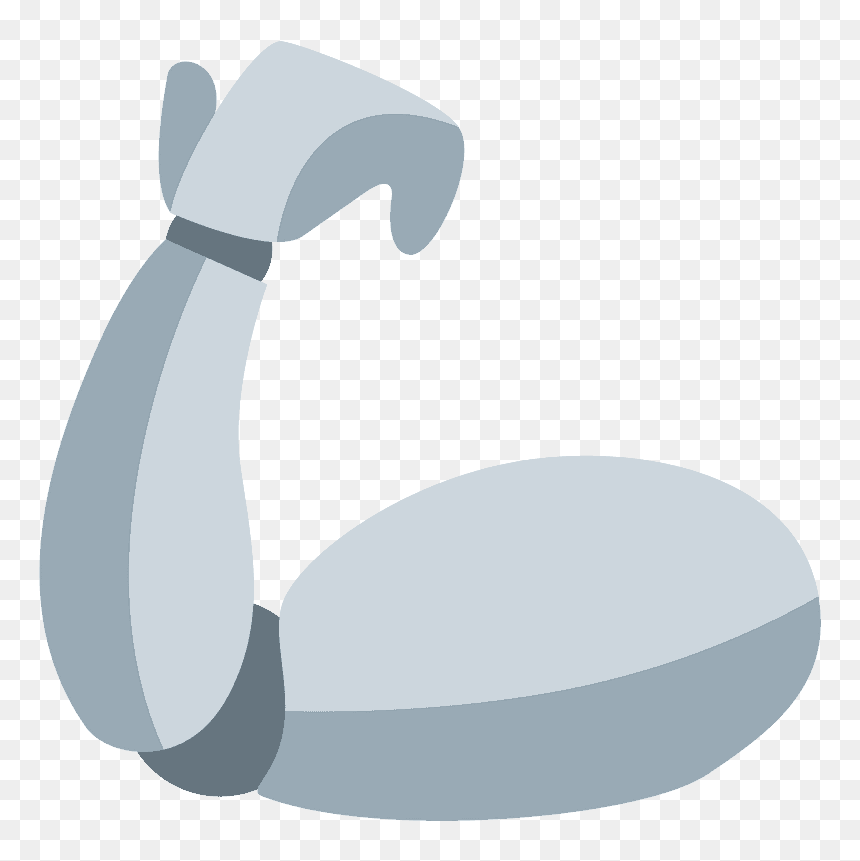 Mechanical Arm Emoji Clipart - Mechanical Arm Emoji, HD Png Download - arm emoji png