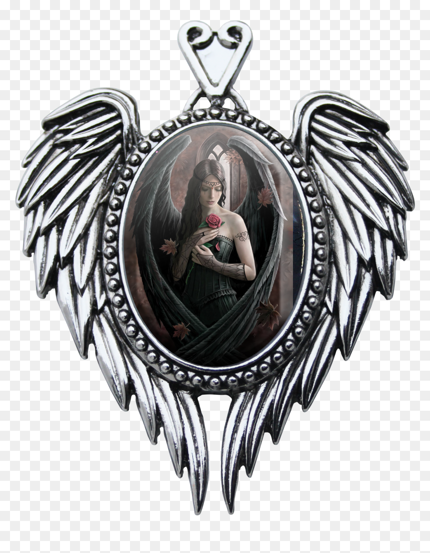 Anne Stokes Angel Amulet, HD Png Download - wispy smoke png