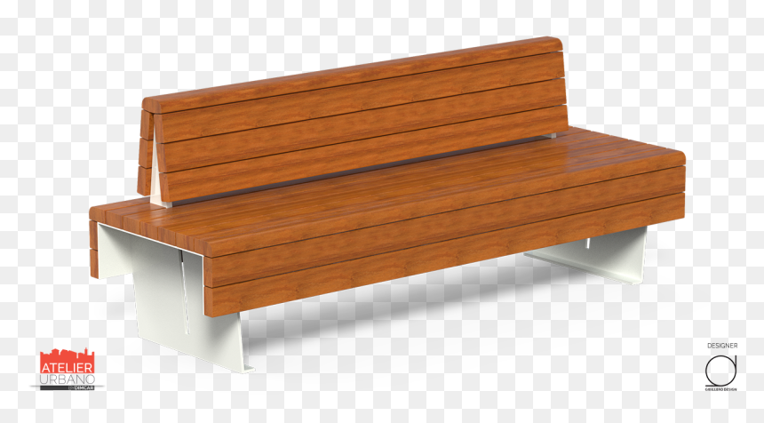 Bench Flea With Okume - Bench, HD Png Download - wood plank sign png