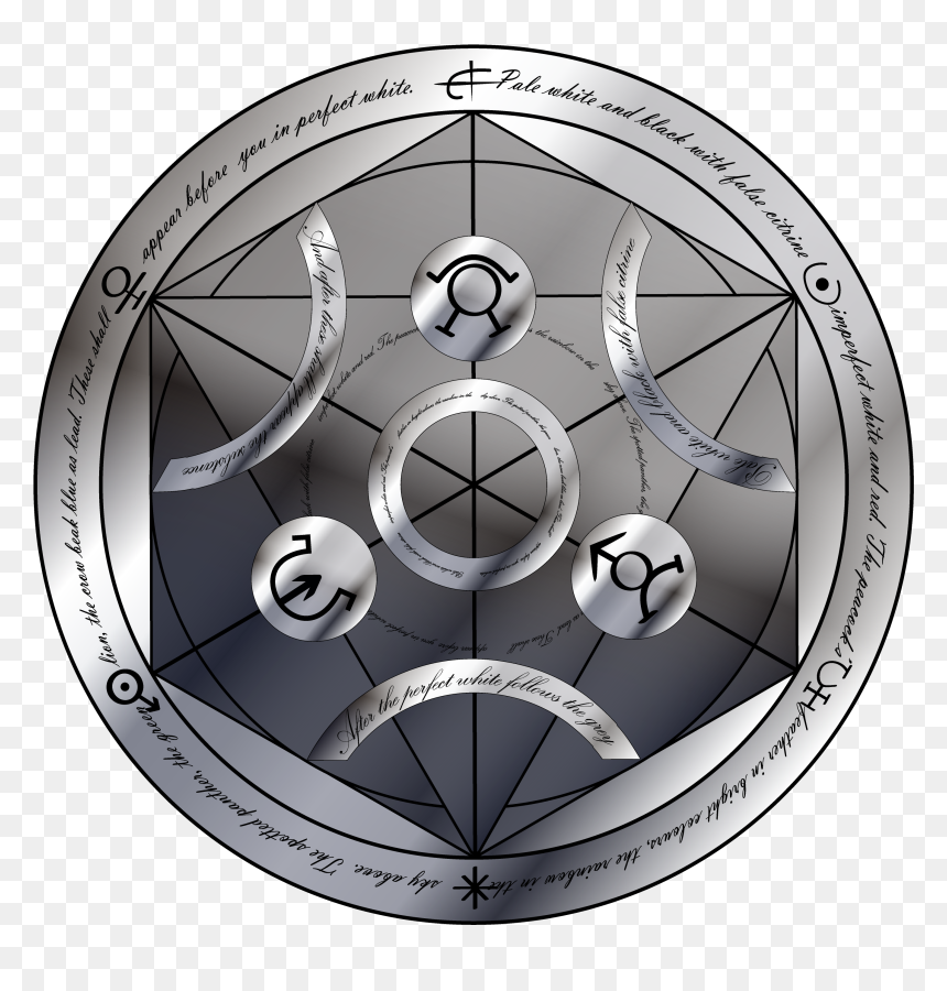 Circulo De Transmutação Humana, HD Png Download - transmutation circle png