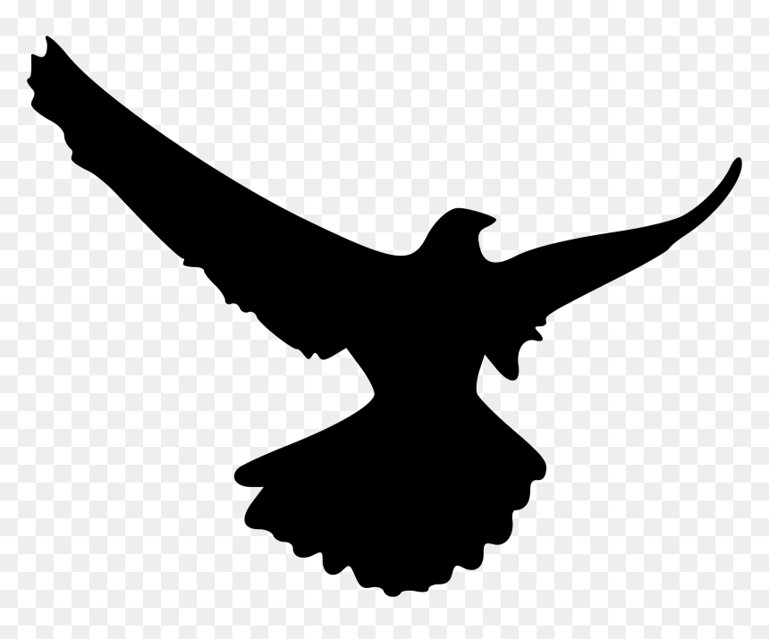 Clipart Of Swift And Flying Owl - Miyajidake Shrine, HD Png Download - soaring eagle png