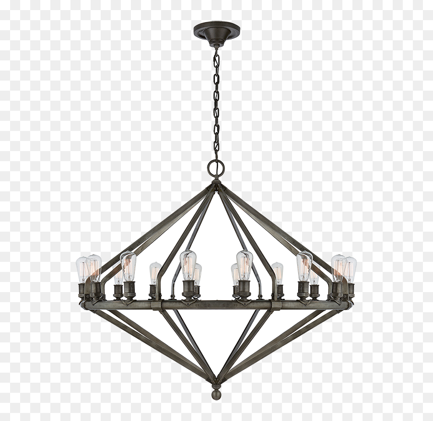 Lighting, HD Png Download - chandelier silhouette png