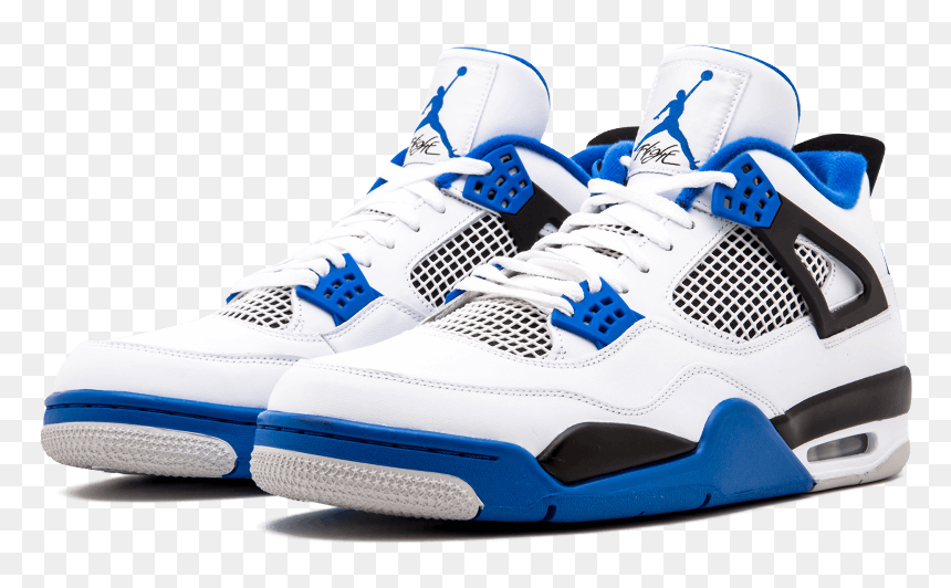 Red And Blue 4s, HD Png Download - air jordan png