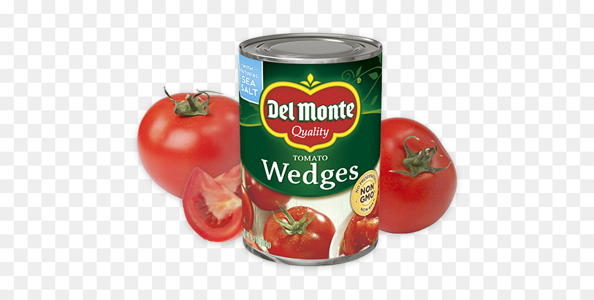Tomato Wedges - Del Monte Tomato Wedges, HD Png Download - bob the tomato png