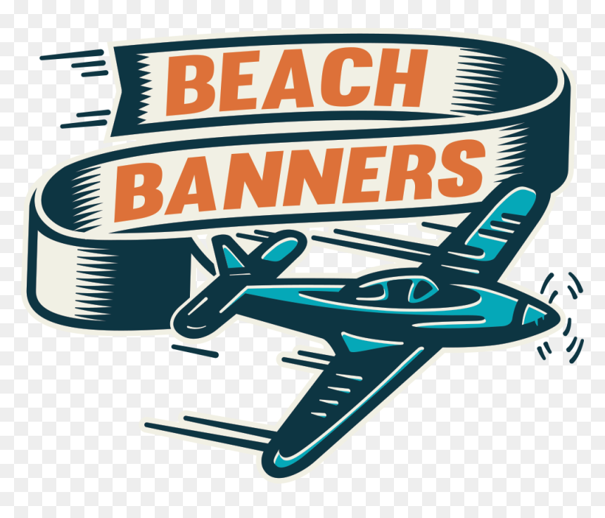 Graphic Stock Beach Banners Follow Us - Burger King La Garena Alcalá De Henares, HD Png Download - plane with banner png