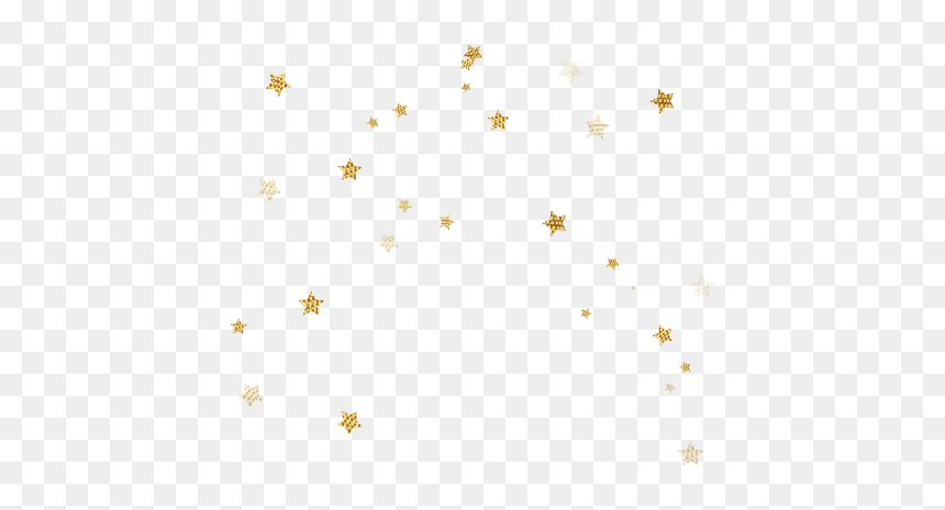 #stars #gold #glitter - Star, HD Png Download - gold glitter star png