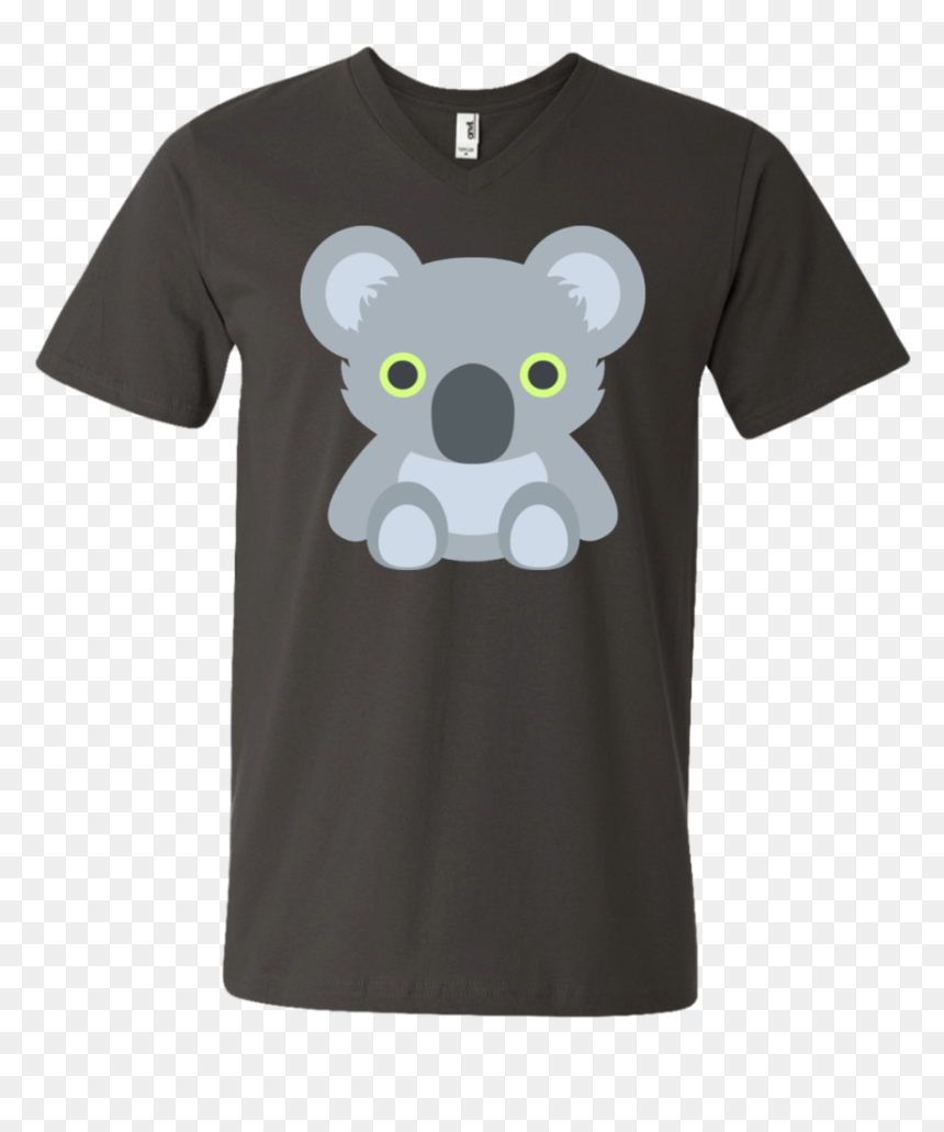 Koala Emoji Men"s V Neck T Shirt - T Shirt Luigi Mansion 3, HD Png Download - koala emoji png