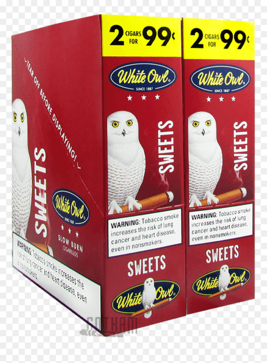 White Owl Cigarillos Sweets - White Owl Cigarillos Sweet, HD Png Download - white owl png