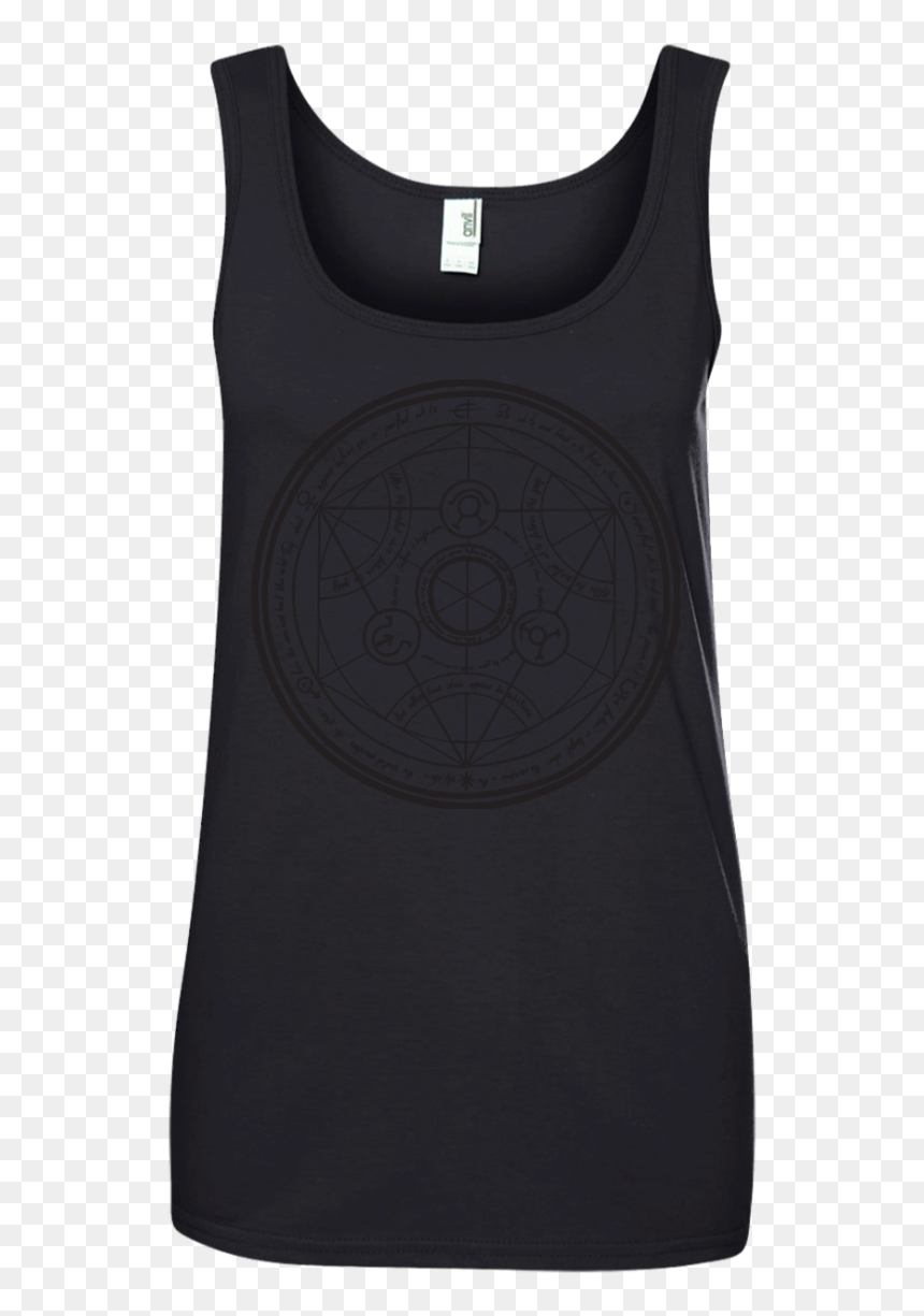 Full Metal Alchemist Transmutation Circle Ladies Tee - T-shirt, HD Png Download - transmutation circle png