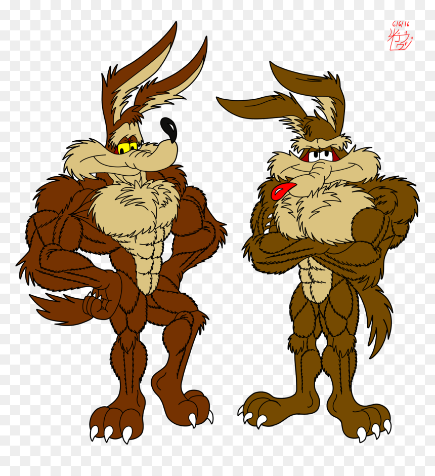 Wile E Coyote Muscle , Png Download - Wile E Coyote Muscle, Transparent Png - wile e coyote png