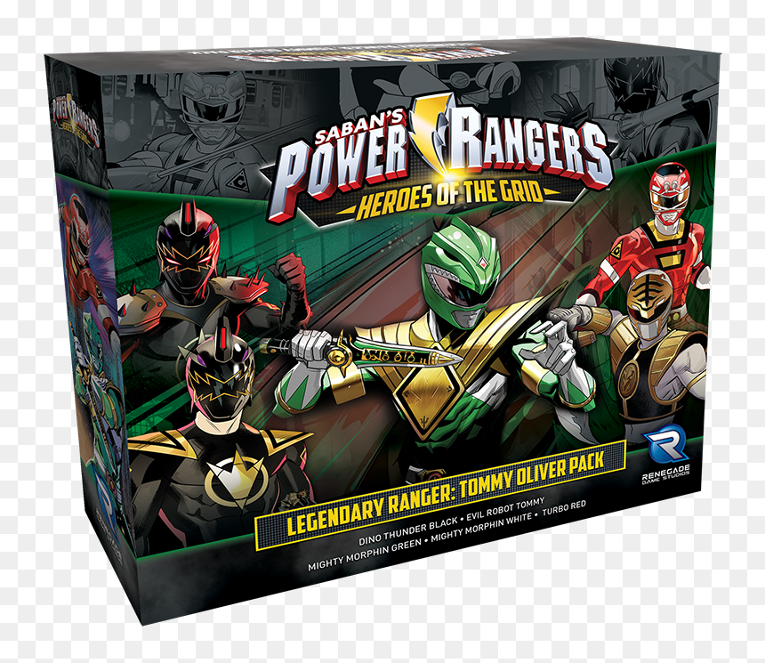 Tommy Oliver Pack Box Rgb 800px - Action Figure, HD Png Download - red ranger png