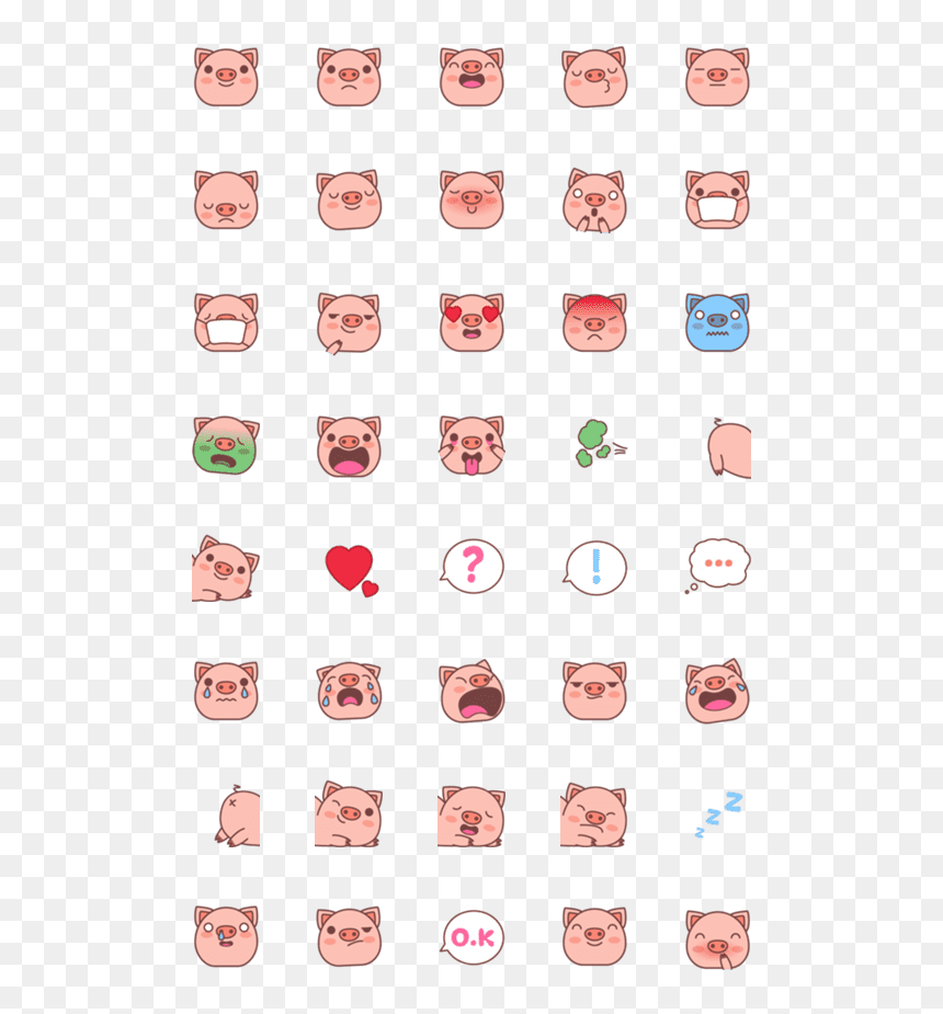 Jack Russell Terrier Emoj, HD Png Download - pig emoji png