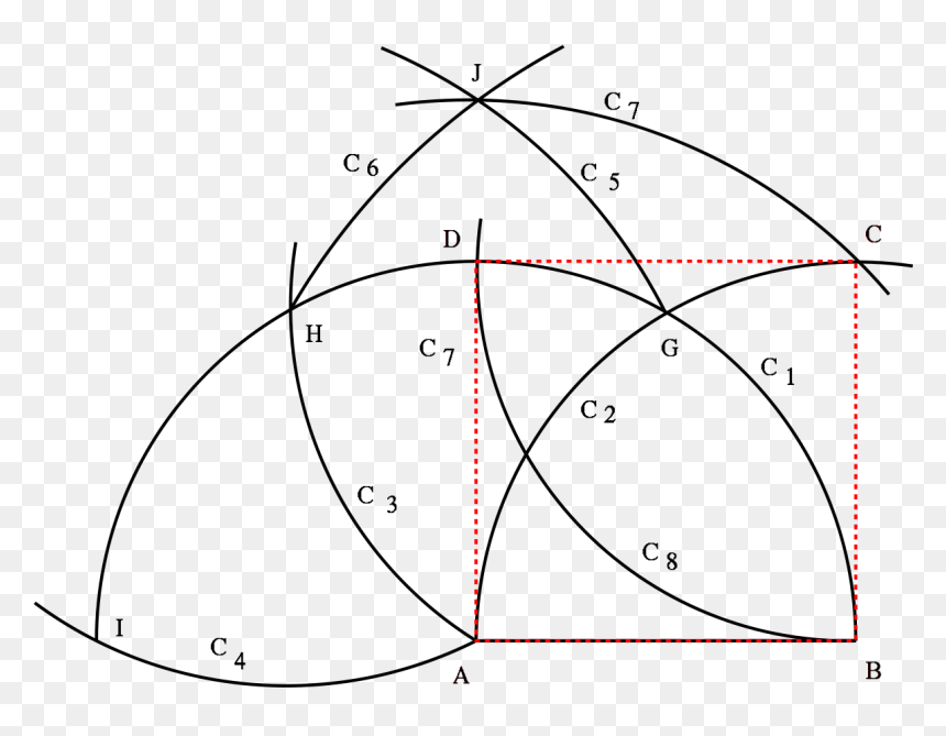 Circle, HD Png Download - square and compass png