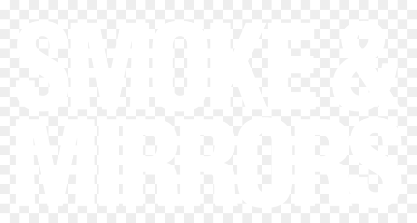 Smoke & Mirrors - Black-and-white, HD Png Download - smoke border png
