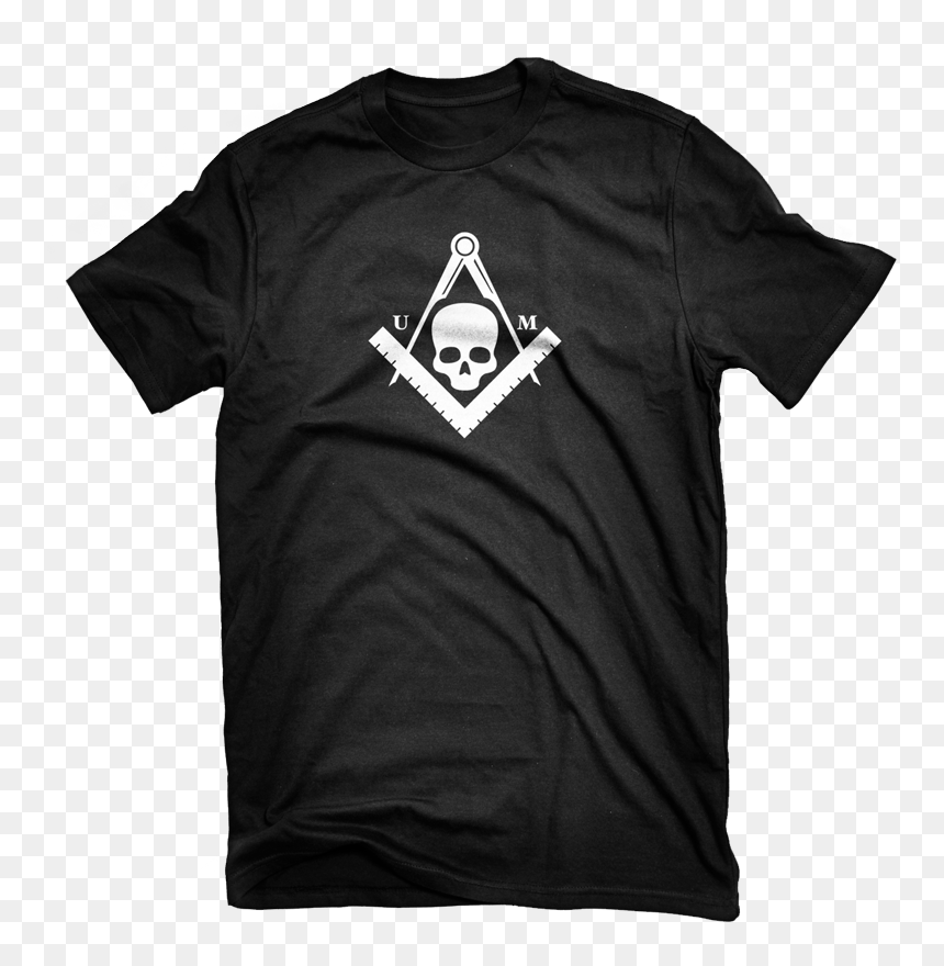 Image Of Square & Compass Tee - Glow In The Dark Universal Monsters, HD Png Download - square and compass png