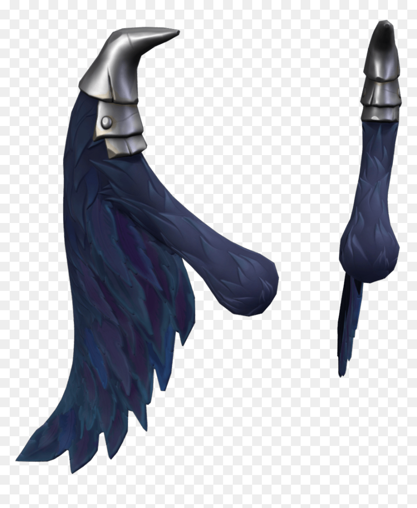 Dark Wings Back Bling - Dark Wings Fortnite Png, Transparent Png - cartoon wings png