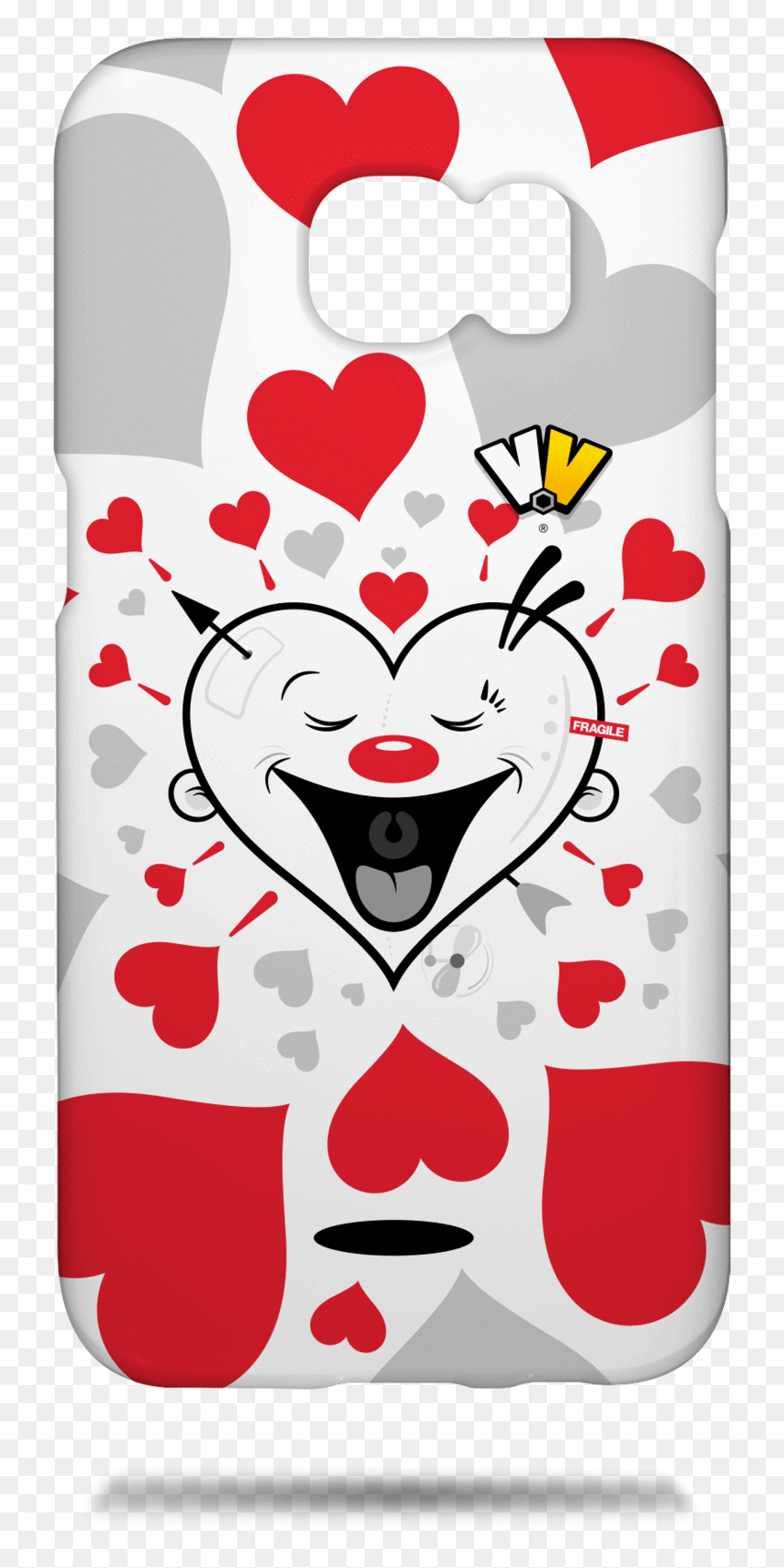 Valentine Lovve Burst Phone Case "
 Class= - Mobile Phone, HD Png Download - white burst png