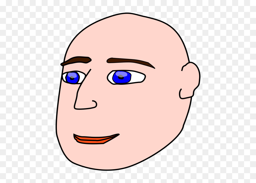Head Man Bald Png Icons - Bald Clip Art, Transparent Png - bald png