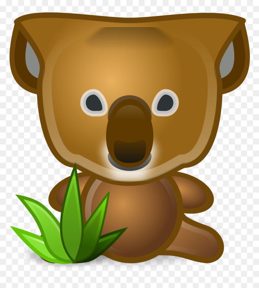 File - Koala - Svg - Koala Clipart , Png Download - Koala, Transparent Png - koala emoji png