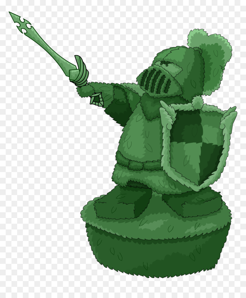 Knightly Shrubbery Furniture Icon - Illustration, HD Png Download - shrubbery png