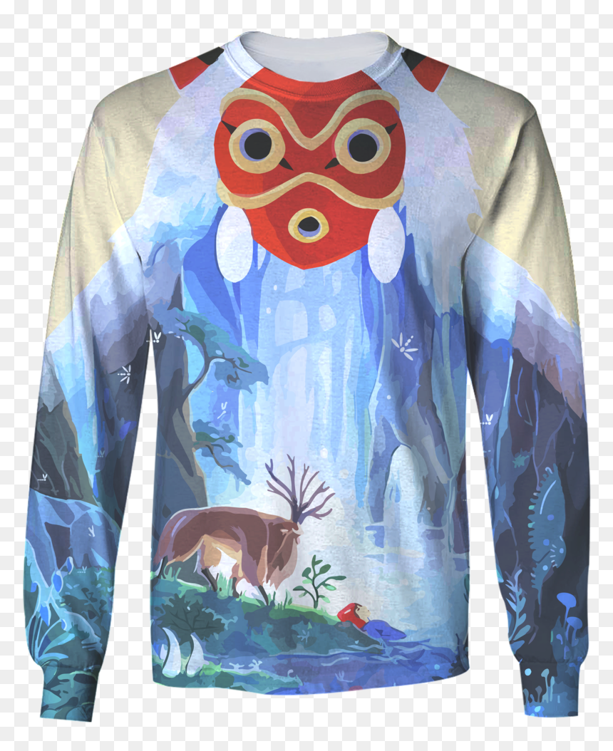 Fanart Hayao Miyazaki - Mariposa Nocturna Art, HD Png Download - princess mononoke png