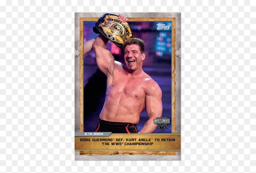 Eddie Guerrero Wwe Champion, HD Png Download - eddie guerrero png