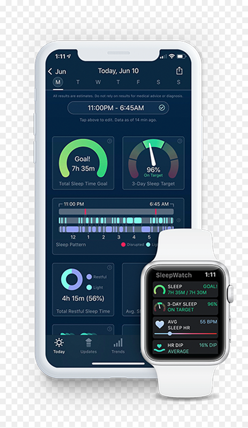 Sleep Watch By Bodymatter, HD Png Download - person sleeping png