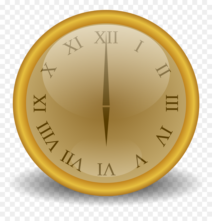 Golden Clock Clip Arts - Musée D'orsay, HD Png Download - gold clock png