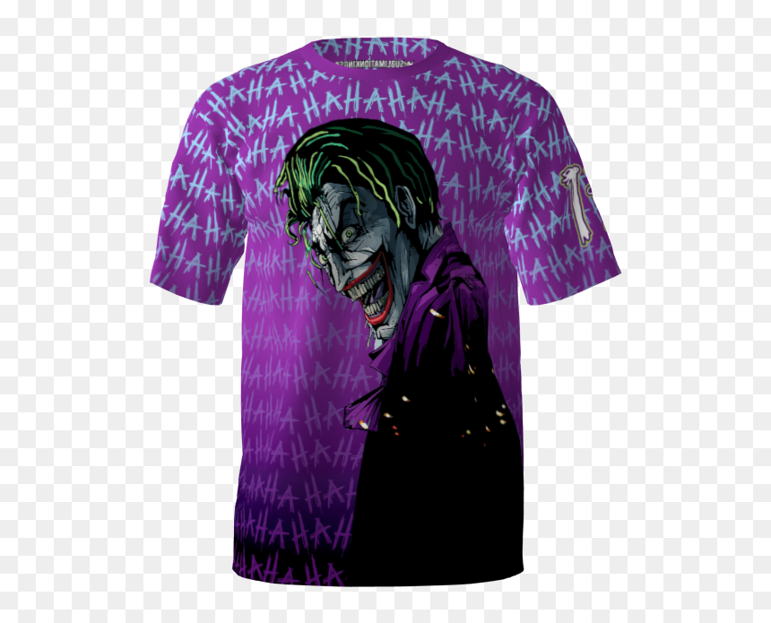 Transparent Joker Hahaha Png - Active Shirt, Png Download - joker hahaha png