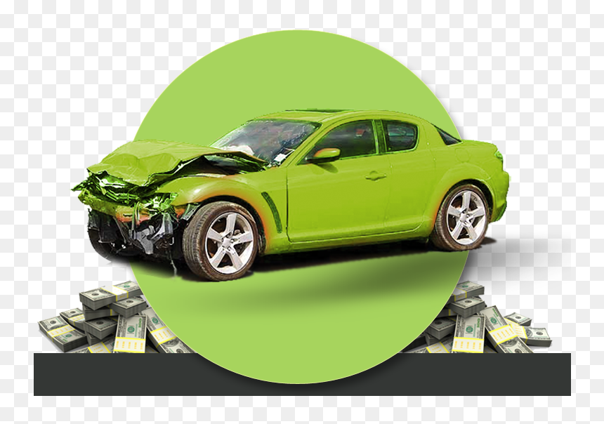 Crashed Car Png, Transparent Png - junk car png