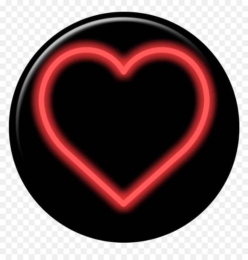 Heart, HD Png Download - neon heart png