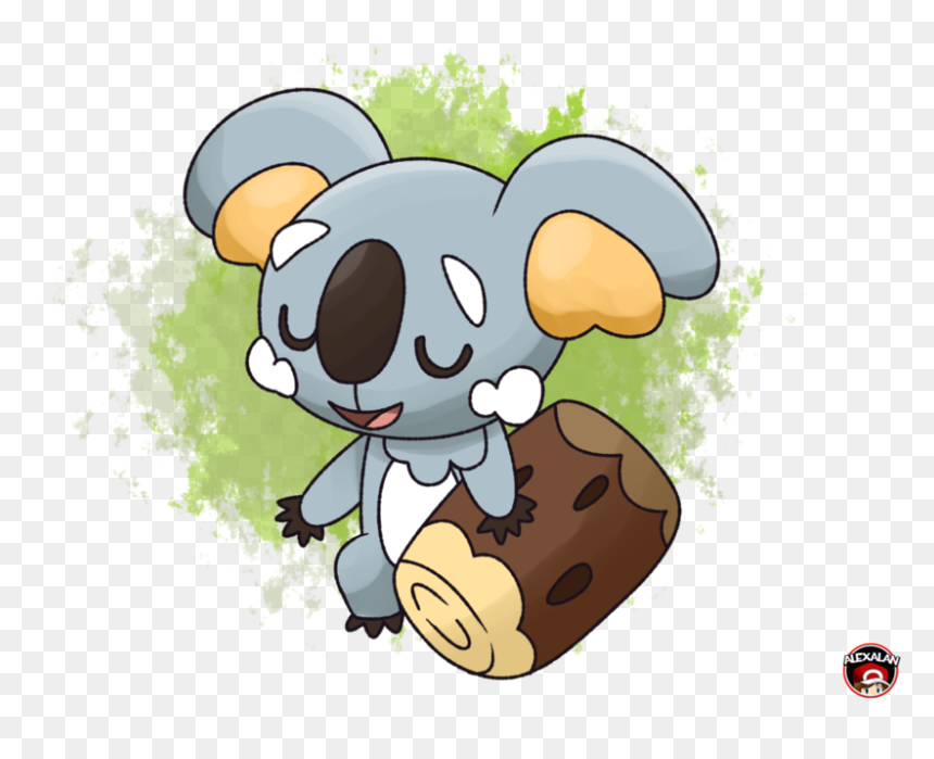 Nekkoala New Koala Pokemon Sun Moon By Alexalan - Koala Pokemon Sun And Moon, HD Png Download - koala emoji png