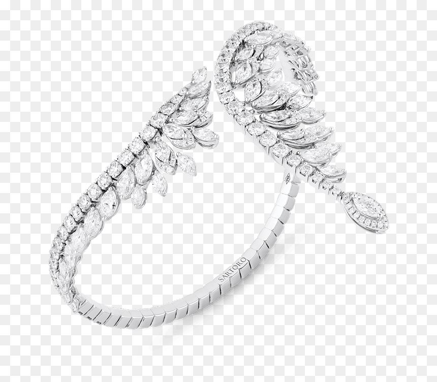 Sartoro Plume Bangle Plum-b4wg - Pre-engagement Ring, HD Png Download - white owl png