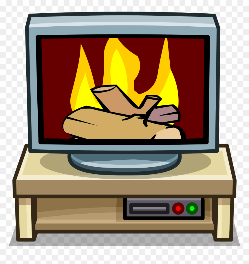 Gray Tv Stand Sprite - Tv Clipart, HD Png Download - tv stand png