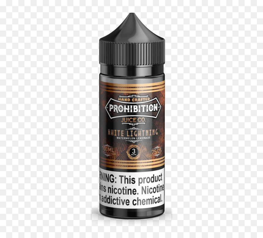 Prohibition Speakeasy Vape Juice, HD Png Download - white lightning png