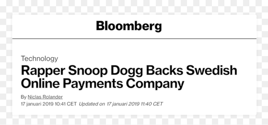 Bloomberg - Parallel, HD Png Download - snoop dog png