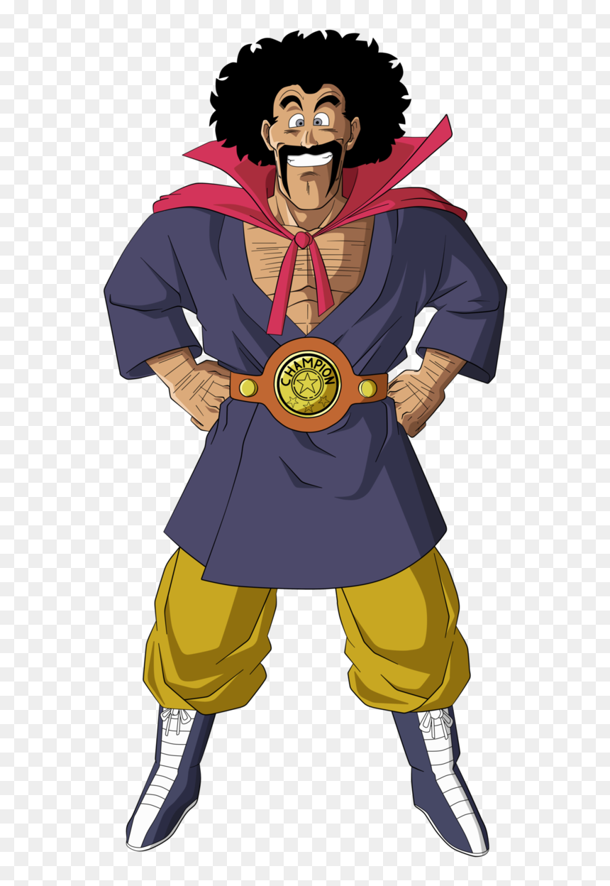 Mr Satan, HD Png Download - dragonball super png