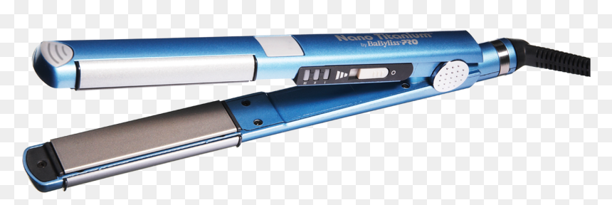 U-curl Flat Iron 1 Inch - Fer Plat Babyliss Pro Nano Titanium, HD Png Download - flat iron png