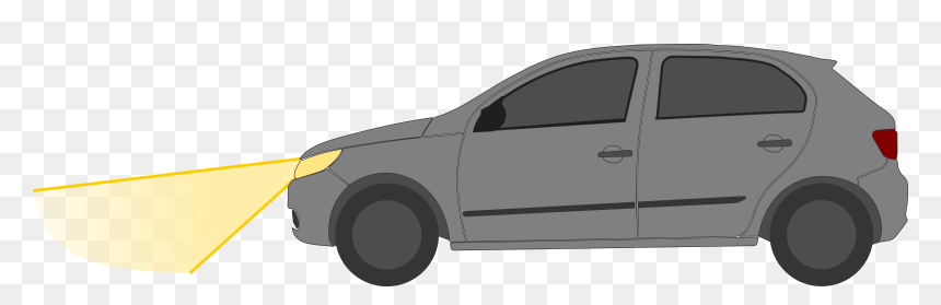 Executive Car, HD Png Download - headlights png