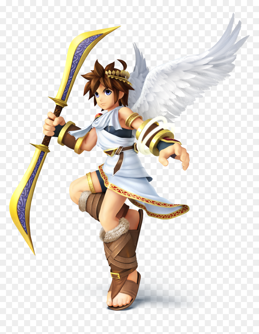 Pit Super Smash Bros Wii U , Png Download - Pit Super Smash Bros Wii U, Transparent Png - super smash bros wii u png
