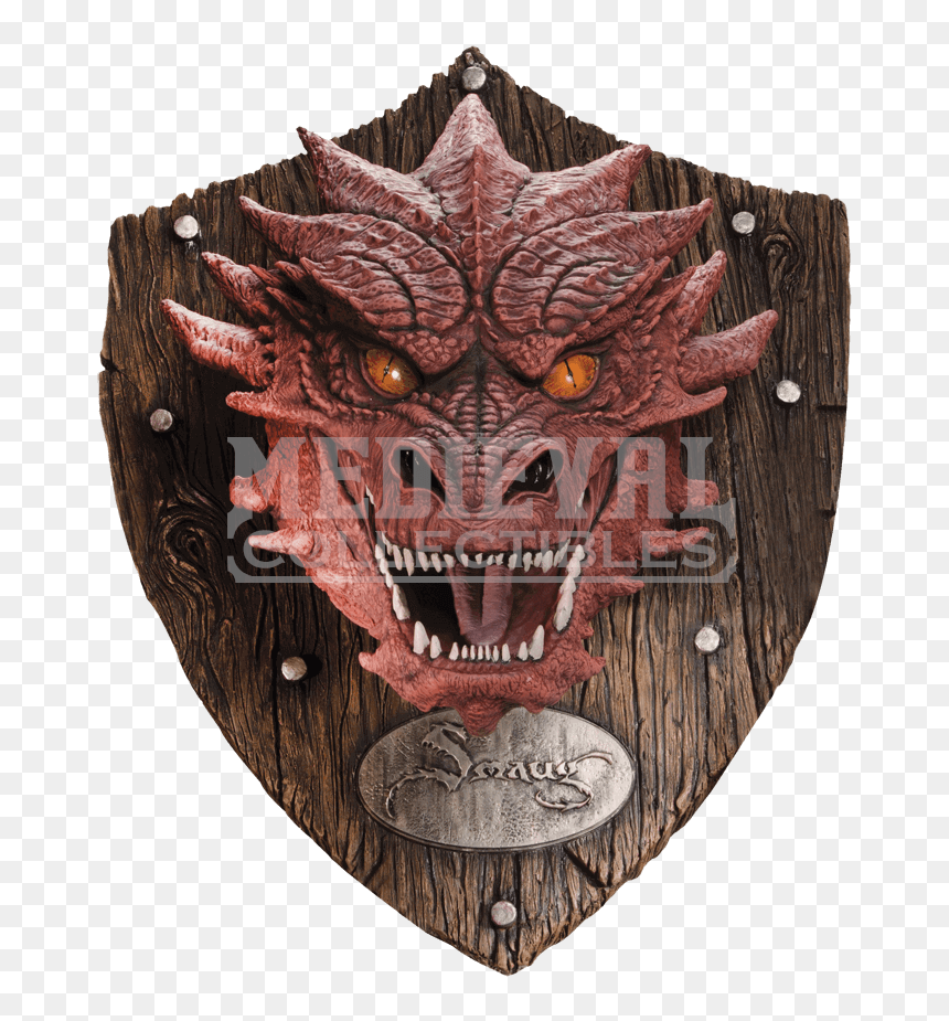 Smaug Wall Decor - Dragon Head For Wall, HD Png Download - smaug png