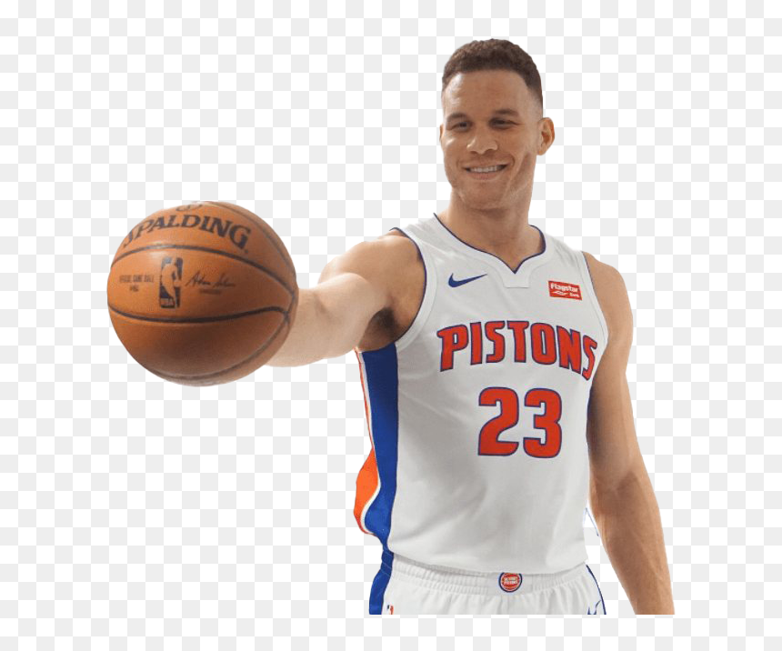 Blake Griffin Png Picture - Blake Griffin Detroit Jersey, Transparent Png - blake griffin png