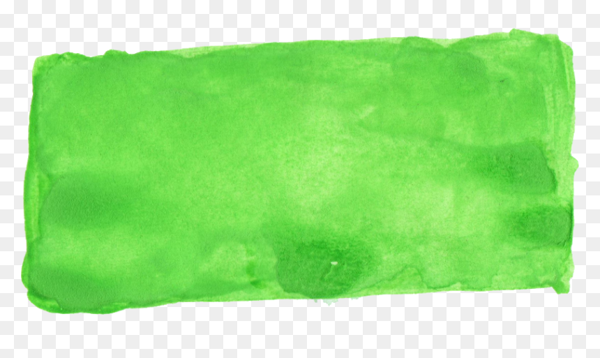 Green Watercolour Rectangle Png, Transparent Png - green rectangle png