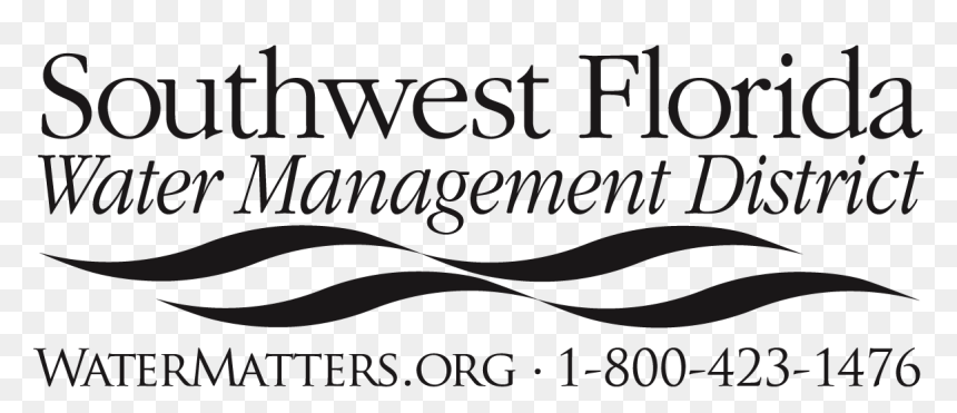 Transparent Florida State Outline Png - Southwest Florida Water Management District Logo, Png Download - florida state outline png
