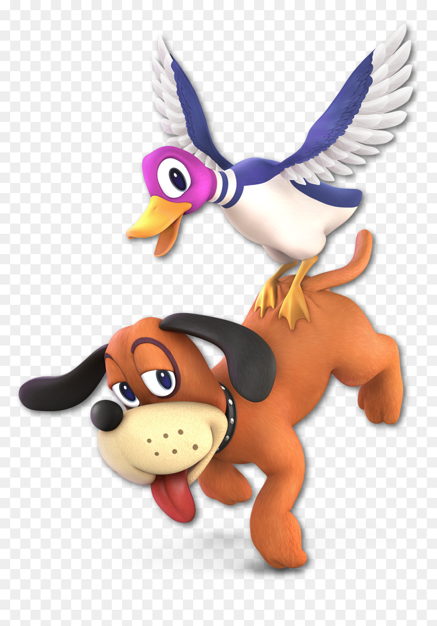 Duo Duck Hunt Smash Bros Ultimate, HD Png Download - super smash bros wii u png