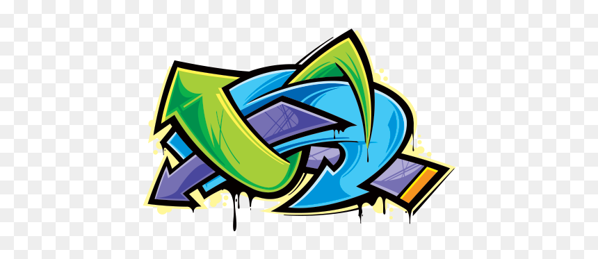 Graffiti Arrow Png - Graffiti Vector, Transparent Png - grafitti png