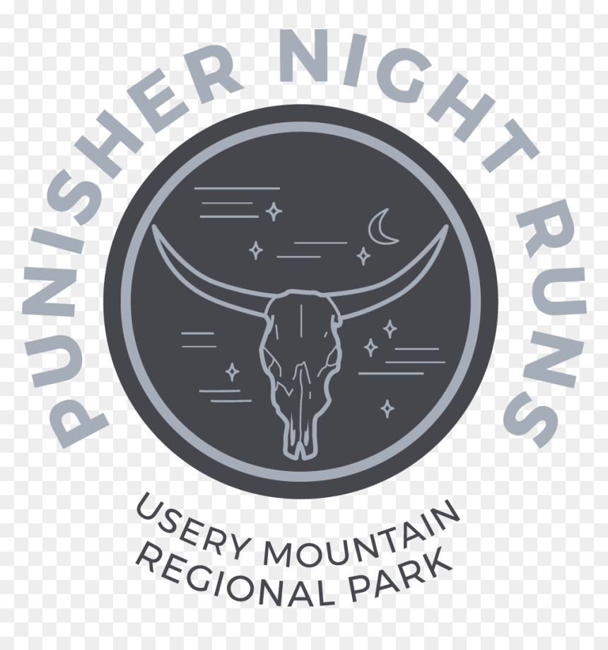 Punisher Night Runs , Png Download - Emblem, Transparent Png - the punisher logo png