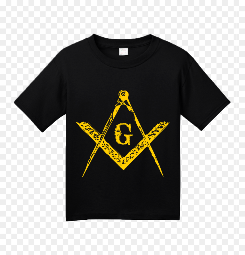 T-shirt, HD Png Download - square and compass png