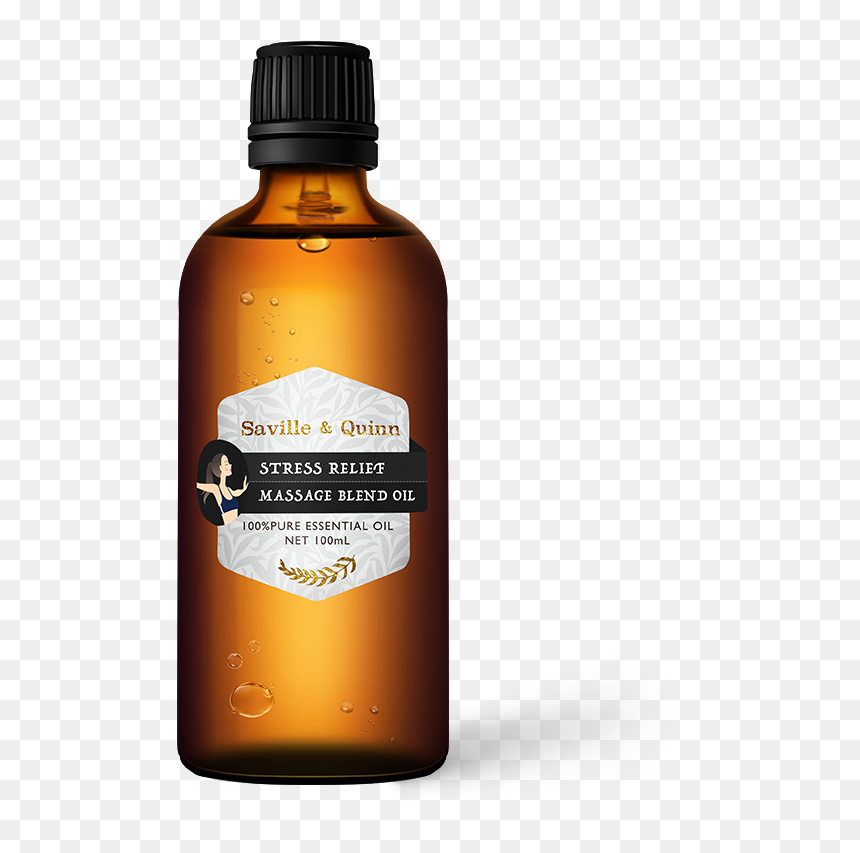 Glass Bottle, HD Png Download - essential oil png