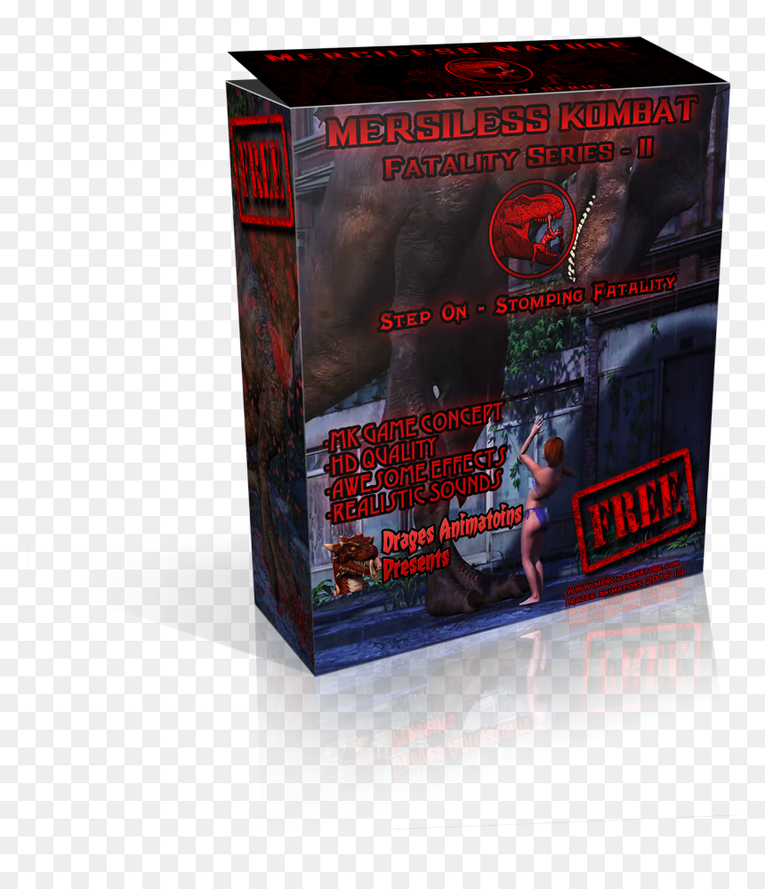 Step On Stomping Fatality - Box, HD Png Download - fatality png